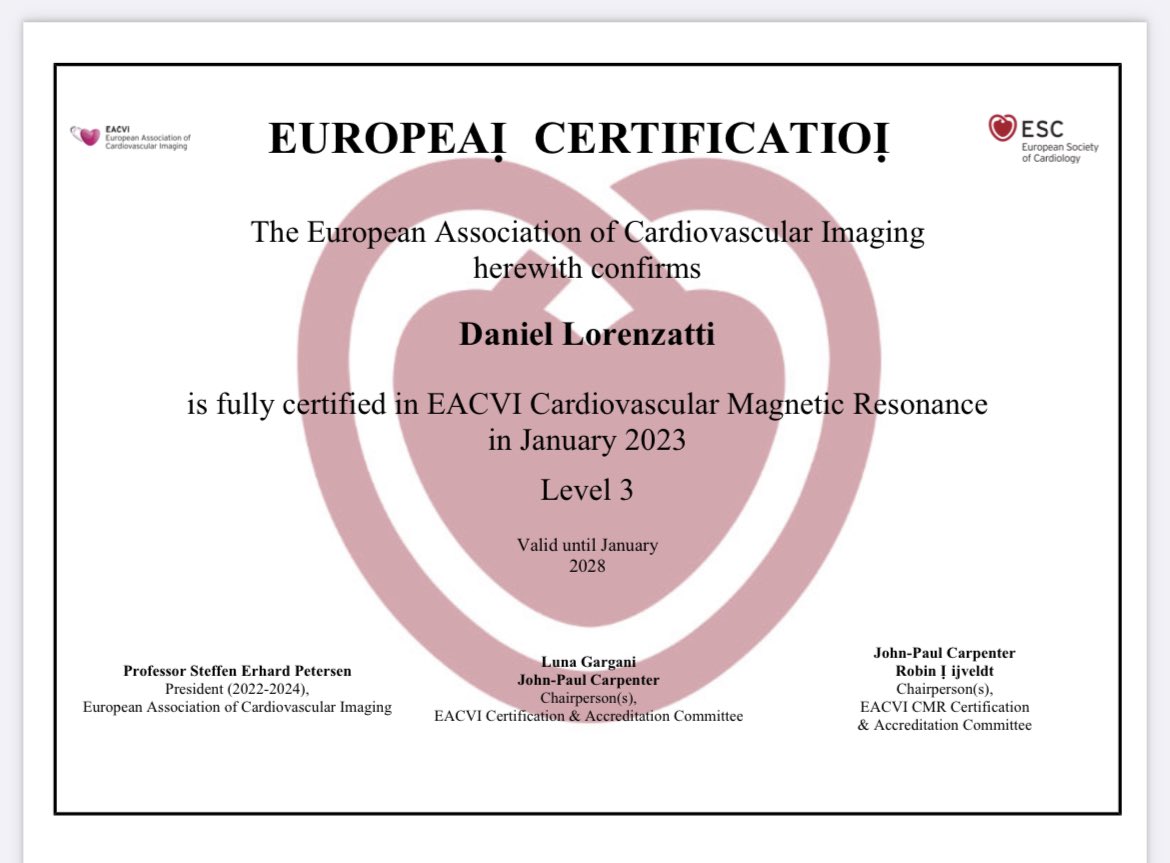 Daniel Lorenzatti, MD. tweet media