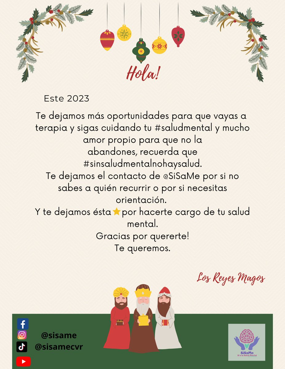 facebook.com/profile.php?id…
Síguenos en Facebook Instagram YouTube y Tiktok somos SiSaMe