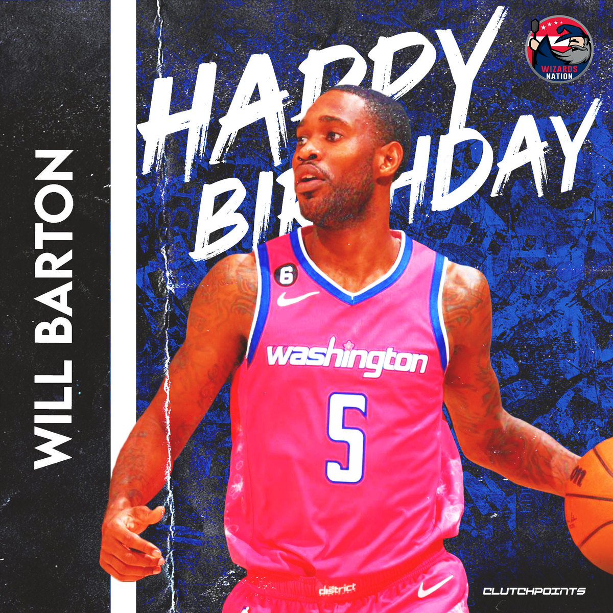 Happy 32nd birthday Will Barton! 