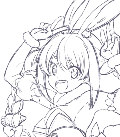 出かける準備せな💦
とりあえず描き初めはここまで。暫く寝かす。 