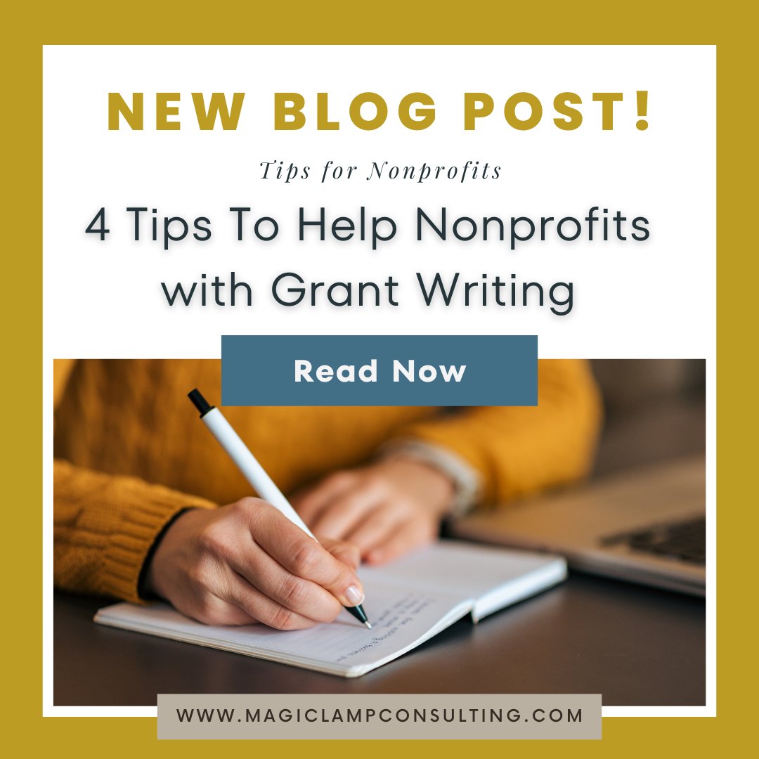 Unlock the magic of grant funding! We know how important funding is to your organization, especially when you can access grants. Check out our latest blog post offering 4 practical tips to help you succeed. #nonprofit #grantwriting #granttips #grantwriter
bit.ly/3vMEwMd