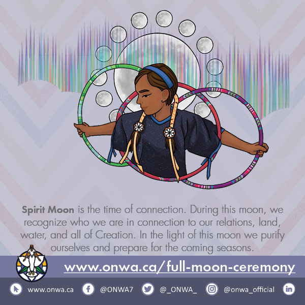 _ONWA_'s tweet photo. #SpiritMoon is the time of connection. During this moon, we recognize who we are in connection to our relations, land, water, and all of Creation.
Learn more: https://t.co/H0K2TVKtkI
#December #FullMoon https://t.co/ftgdPuAaaS