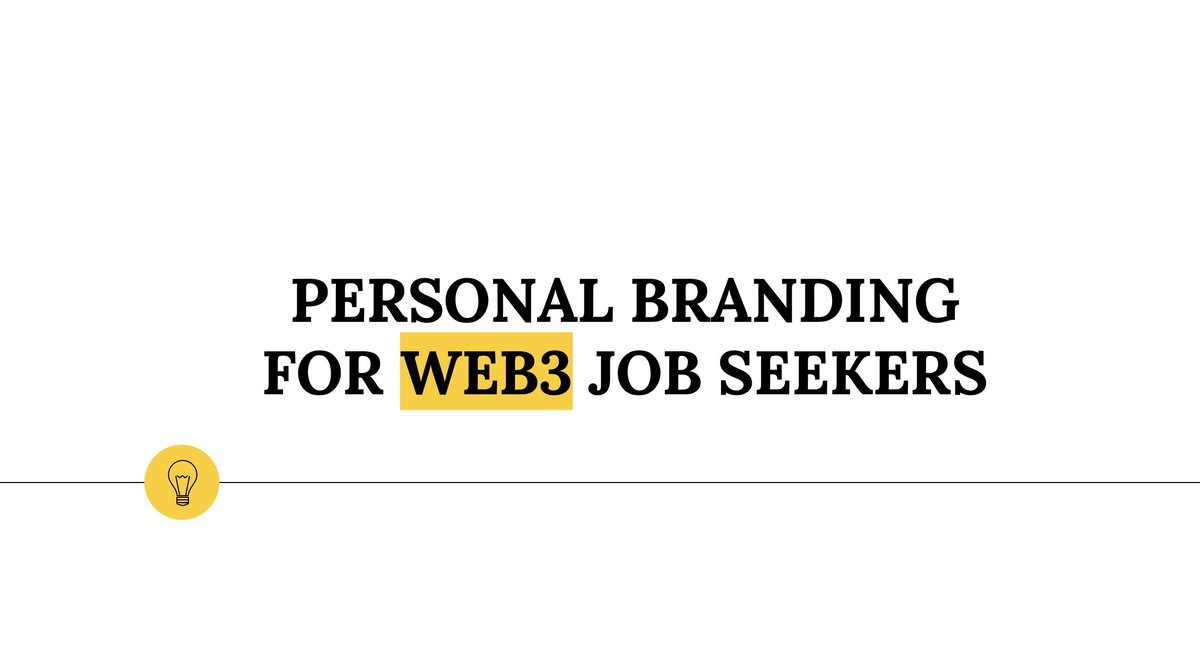 MERICAN_RADASS's tweet photo. Yesterday, I was invited by @DigitalCAcademy and @Craenbridge to talk about @0xCareers. I gave a keynote around "Personal branding for web3 job seekers".

I had the most amazing time and decided to share my slides with you all. https://t.co/i12yO9ztMM https://t.co/TEbMmq2yxG