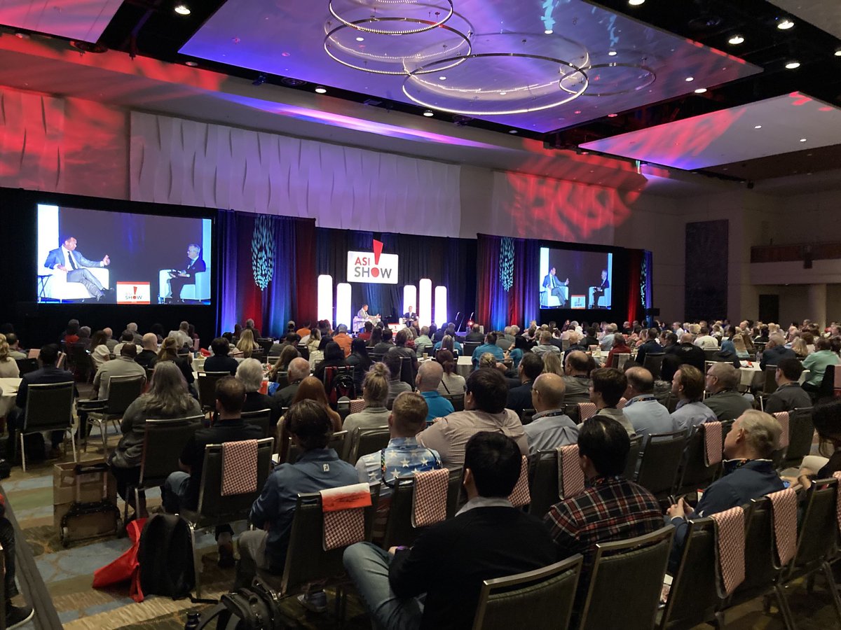 Packed house at #ASIOrlando this morning for keynote with ⁦<a href="/AROD/">Alex Rodriguez</a>⁩
