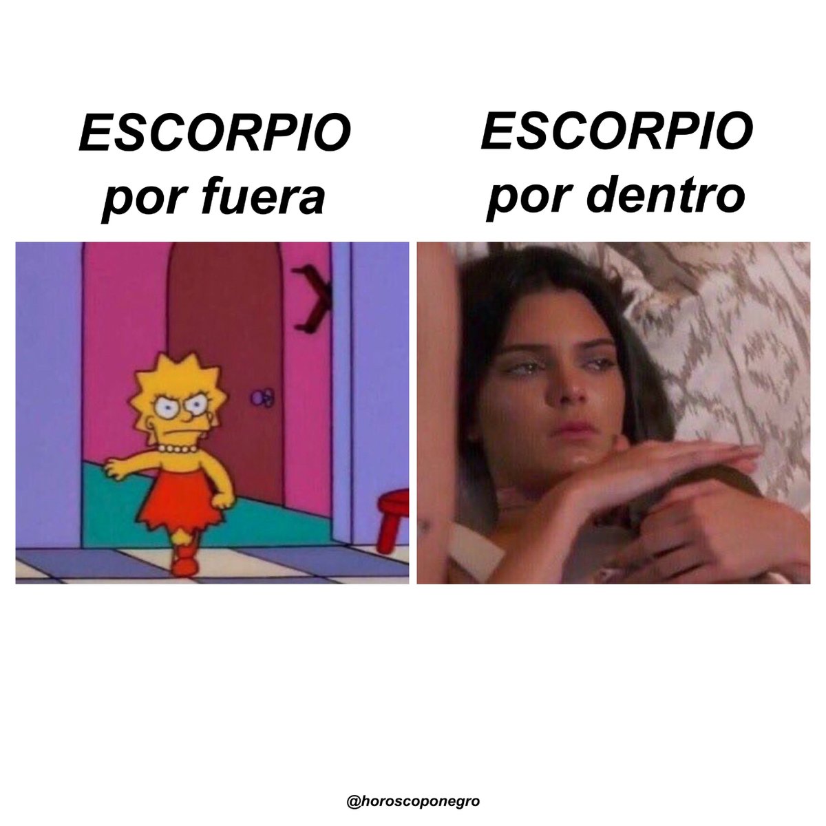 escorpio_hn's tweet photo. ¿Cómo es #Escorpio por fuera y cómo es por dentro? 🔮♏️✨ https://t.co/Dl0Vulf5ha