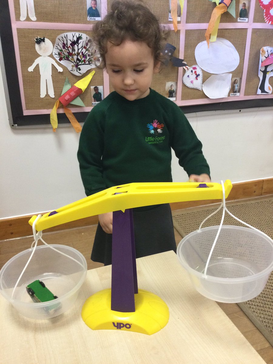 LittleForestNu2's tweet photo. This week we have been exploring the concept of light and heavy. The children have been using the scales to see which items around the classroom are light and which are heavy. https://t.co/sBnbkovvla