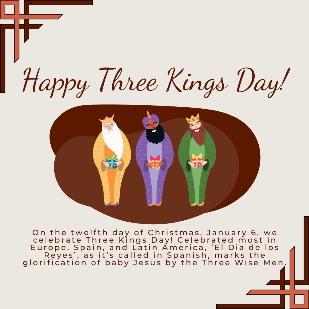 Wishing all who celebrate a very Happy Three Kings Day!