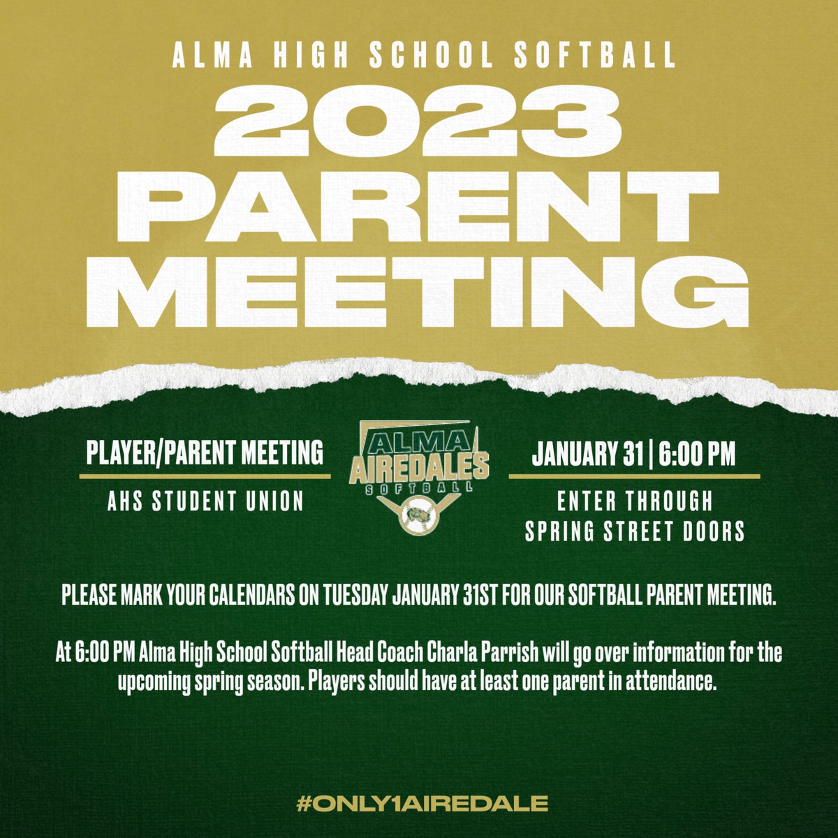 Make plans to attend.