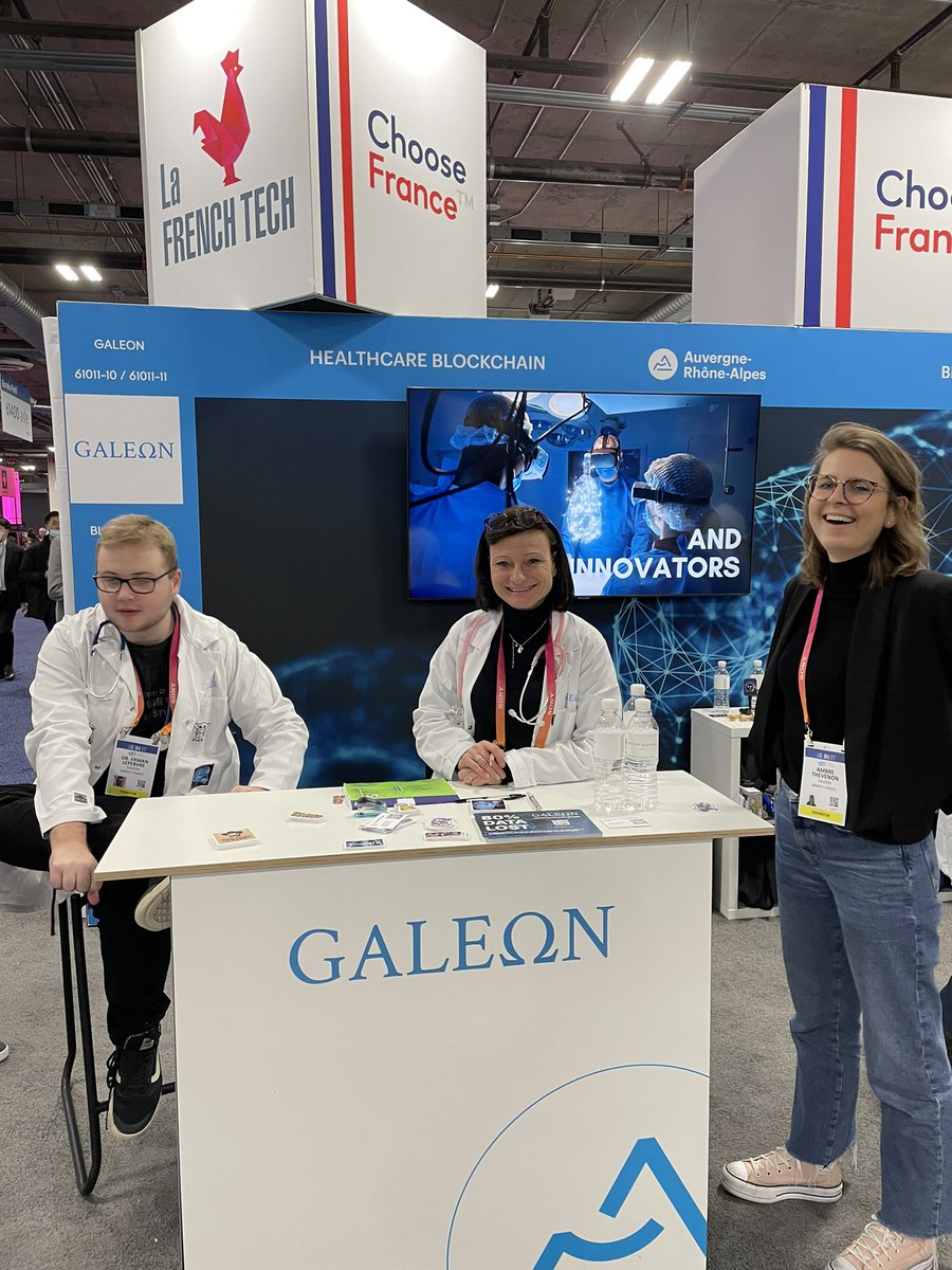 kalydeoo's tweet photo. [#CES2023] Découvrez la startup @GaleonCare qui sécurise le stockage et la transmission de données de santé sur la blockchain pour les hôpitaux. 

@jblefevre60 @nincoroby @Nicochan33 @ipfconline1 @Xbond49 @Khulood_Almani @Fabriziobustama @chboursin @FmFrancoise @ArnaudLeRoux https://t.co/S7hbIt0Dub