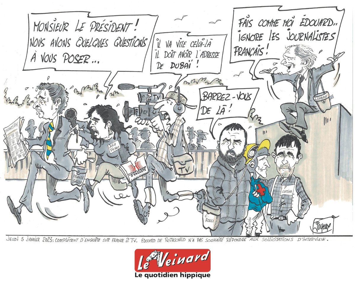 L'humour de la semaine par Joyeux publié en grand format dans Le Veinard du week-end à paraître samedi matin.