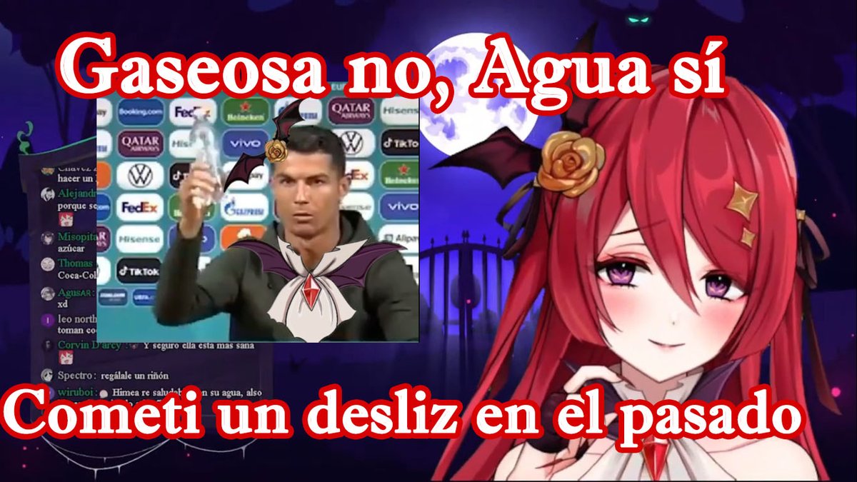 ClipsSimples's tweet photo. Himea solo toma agua y tecito, pero no siempre fue asi...*Flashback*
https://t.co/f1dd7qsrZN
#Himemes #HimeaDAlmaria #Vtubers #Clips #Himeaclips
@himea_dalmaria https://t.co/DIIwZJujBy