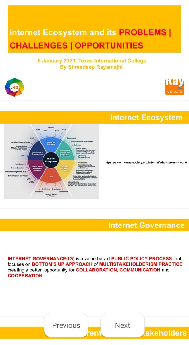 ShreedeepRay's tweet photo. Speaking abt #InternetEcosystem challenges, problems, opportunities
Texas International Colleges Bachelor's in ICT Students
2023 starts with #awareness and #capacitybuilding @ICANN @internetsociety @apnic @intgovforum
#Youth empowered is #leadership of today#youthlead https://t.co/Nny6vCFXad
