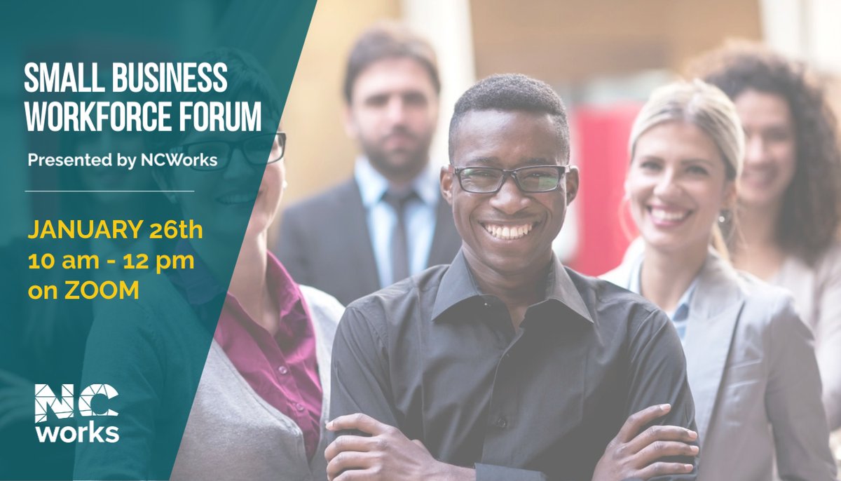 At the heart of every thriving business is a solid workforce. But how do you hire and retain the best employees over the long term?  Meet the team from your area and learn what NCWorks can do for YOU. Register today. bit.ly/NCWorksforum