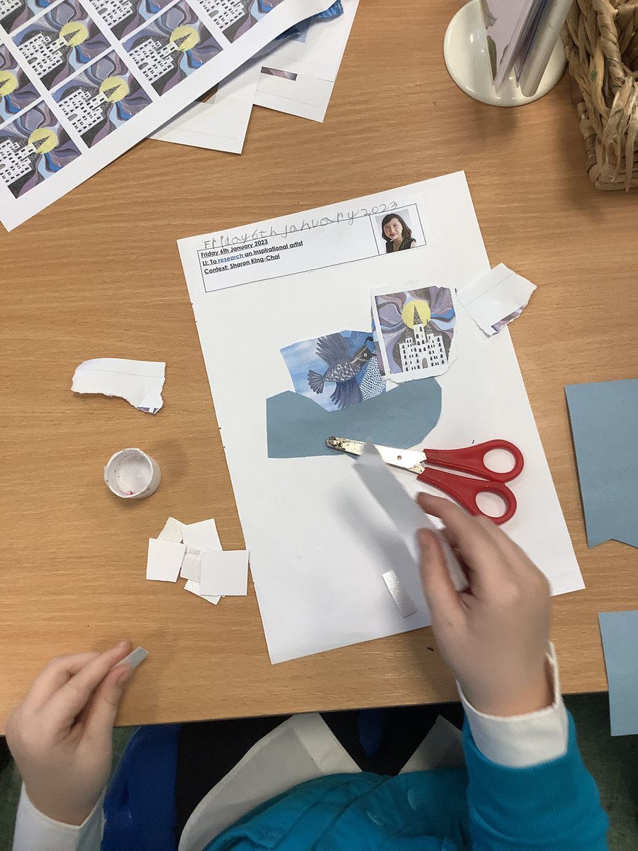 delceacademy1's tweet photo. Inventors enjoyed researching our author illustrations today and using papers and images of @SharonKingChai to create a mood board.
#artatdelce #authorfocus https://t.co/FZGlnmZNaY