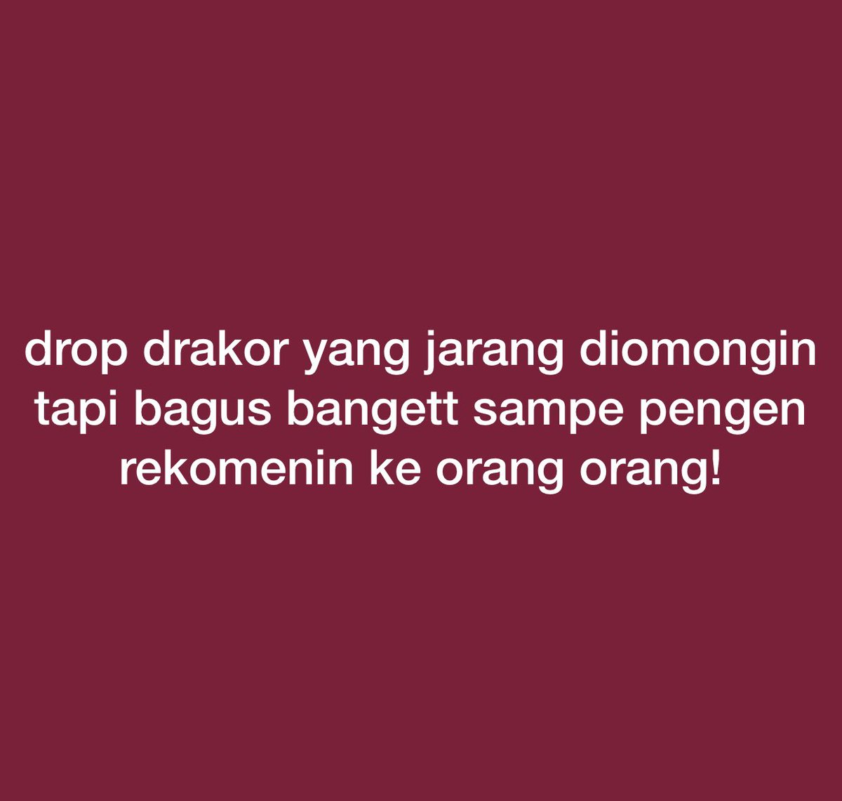 K-Drama Menfess tweet media