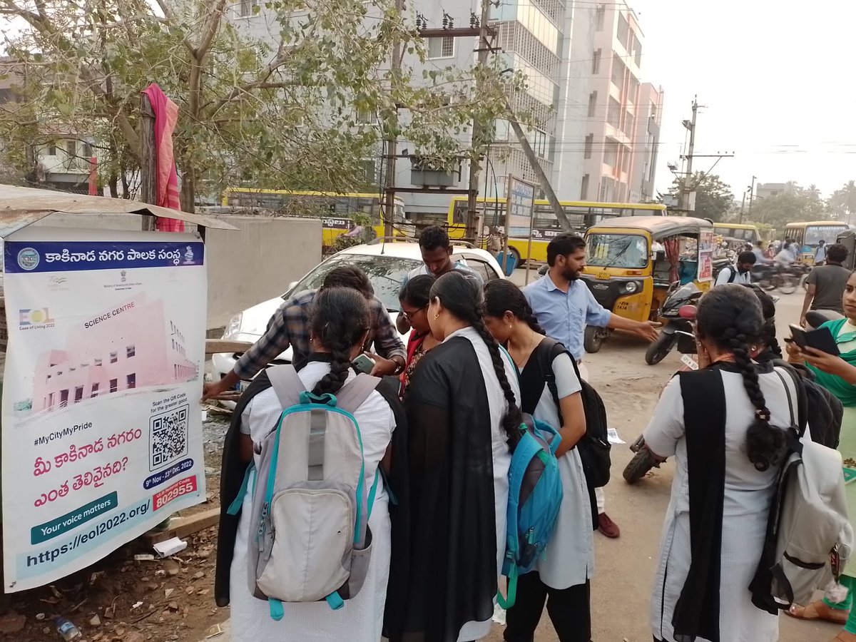KakinadaLimited's tweet photo. My City, My Pride
Last day to participate in the Citizen Perception Survey is Jan 7th 2023, Do Participate with referral code 802955 and submit your valuable feedback (https://t.co/EnquIsp5lL) on our Kakinada Smartcity. 
UofE Futsal 2022/23
#EaseofLiving2022
#UOF2022 https://t.co/byenQpsEZK
