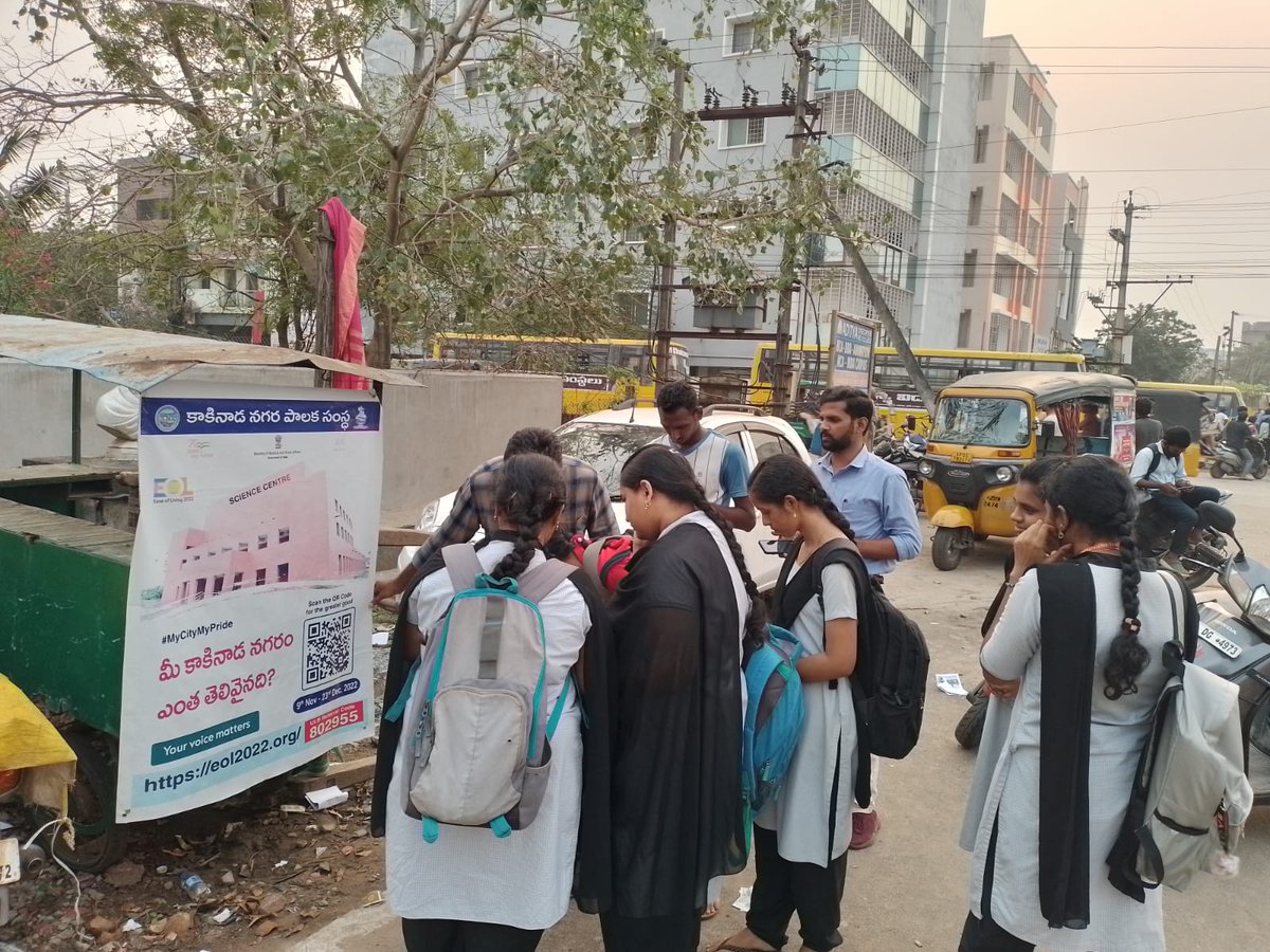 KakinadaLimited's tweet photo. My City, My Pride
Last day to participate in the Citizen Perception Survey is Jan 7th 2023, Do Participate with referral code 802955 and submit your valuable feedback (https://t.co/EnquIsp5lL) on our Kakinada Smartcity. 
UofE Futsal 2022/23
#EaseofLiving2022
#UOF2022 https://t.co/byenQpsEZK