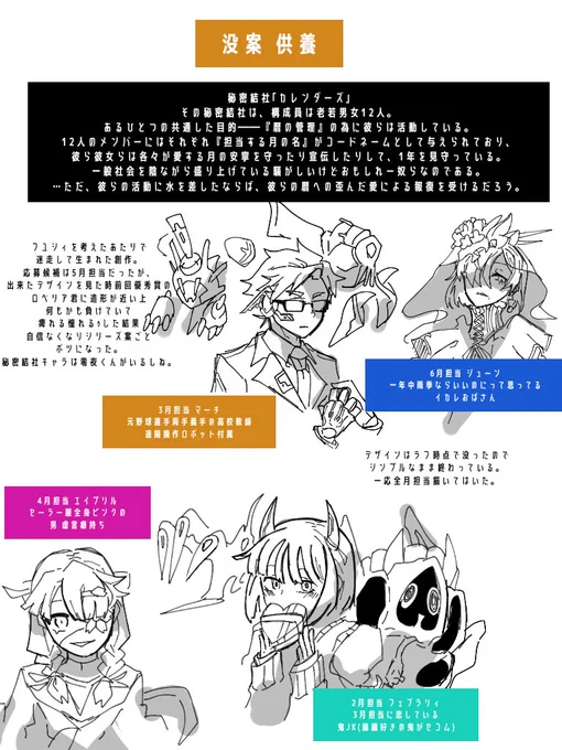落書き
ヒロコン没案供養 