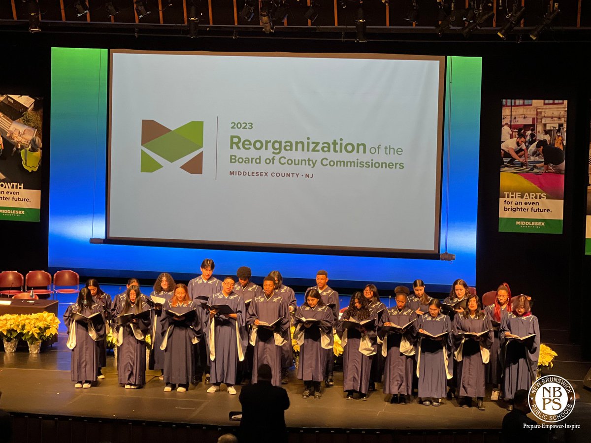 New Brunswick Public Schools (@nbpschools) on Twitter photo Thank you <a href="/MiddlesexCntyNJ/">Middlesex County NJ Government</a> for inviting our New Brunswick High School choir to perform during yesterday's 2023 Reorganization Meeting of the Middlesex County Board of County Commissioners. We are so proud of our students for their talents and courage! #ALLIN4NB #NBPSLetsGO! Thank you <a href="/MiddlesexCntyNJ/">Middlesex County NJ Government</a> for inviting our New Brunswick High School choir to perform during yesterday's 2023 Reorganization Meeting of the Middlesex County Board of County Commissioners. We are so proud of our students for their talents and courage! #ALLIN4NB #NBPSLetsGO!