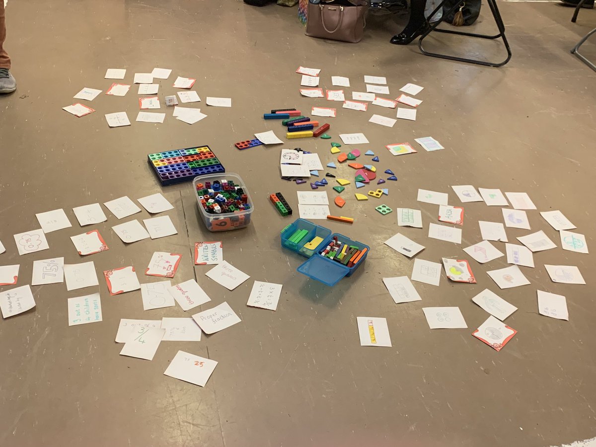 Great to see the Primary trainees learning about fractions today <a href="/EssexSCITT/">Essex Primary SCITT</a>