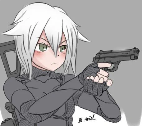半年ぶりぐらいに自発的な絵を描きました。Eliminatorカエデさんのファンアートでございます。 