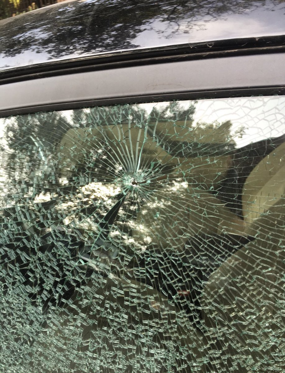 As luck would have it John, my windows were also broken while I was at County (and right before a storm). It seems I’ve made some enemies along the way