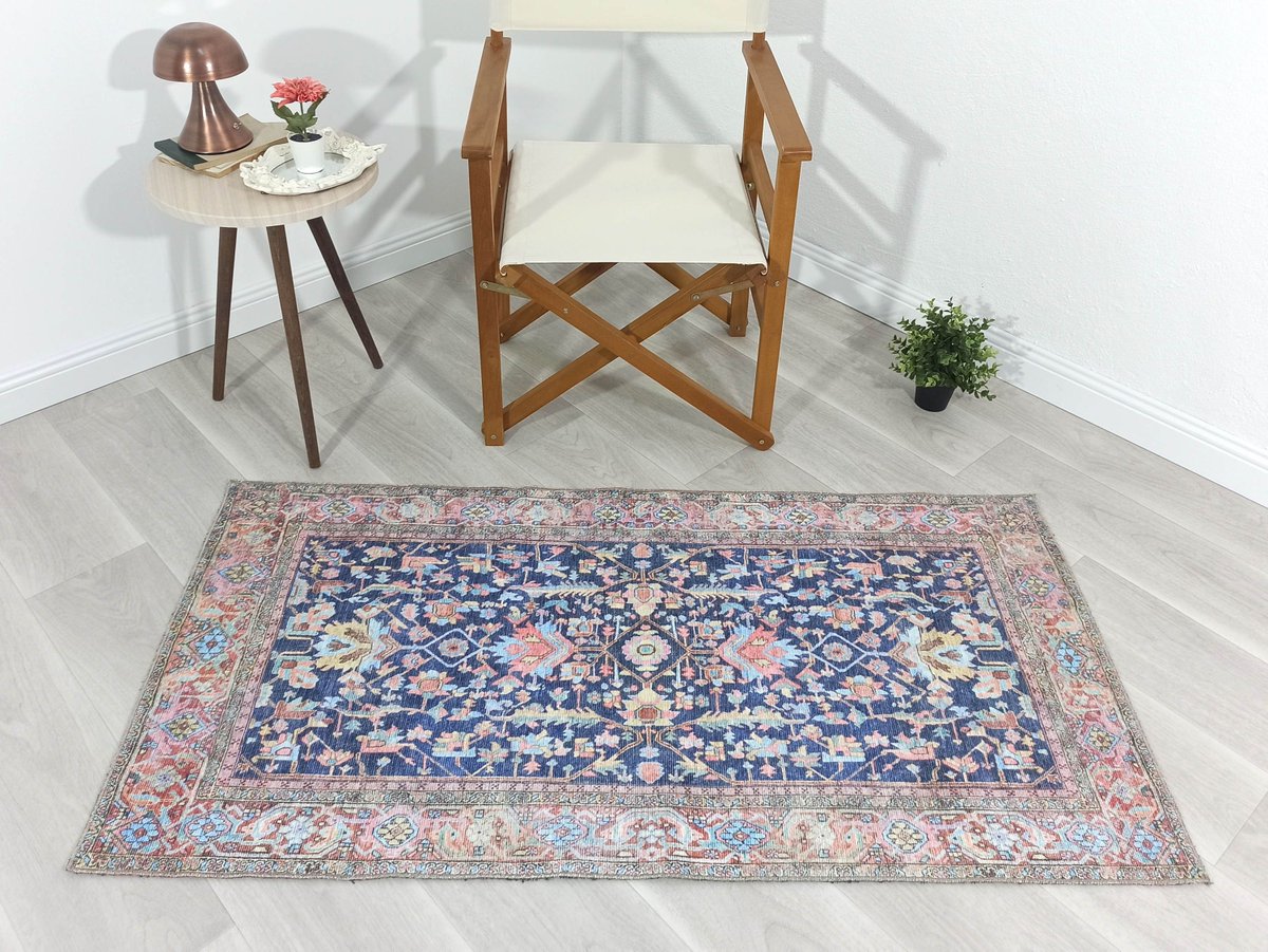 fameliving's tweet photo. Excited to share the latest addition to my #etsy shop: Turkish Rug, Navy and Light Blue Vintage Living Room Bedroom Dining Luxury Kitchen Rugs Bathroom Tapis Entry Decor Farmhouse Boho Oushak Rug https://t.co/Nfuob1WIWg #blue #rectangle #entryway #bohemianeclectic #are https://t.co/PNTnOaW7Dh