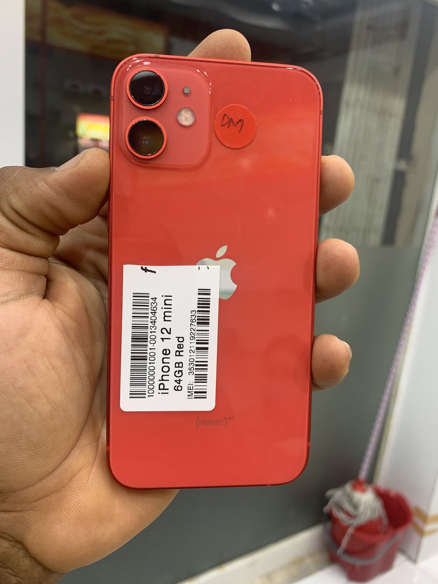 My_Mobile_Kano's tweet photo. Bonus Price

12Mini 64gb 

Display Message 

Battery 🔋 90-100%
🏷️ Price: N195k Only 😱

Nation Wide Delivery 🚚 
Dm for more https://t.co/5JZ5W2D2Xw