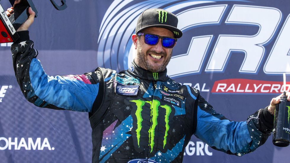 RoadandTrack's tweet image. FIA retires Ken Block's #43 in WRC for 2023. roadand.tk/SL3um26