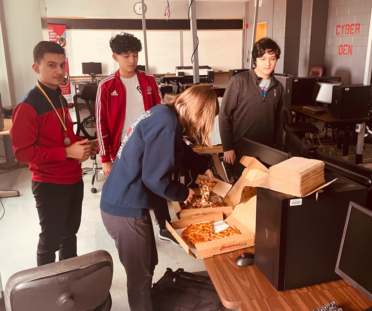 Having <a href="/BearnosPizza/">Bearno's Pizza</a> is a great way to celebrate the great things our Technology and FBLA students are doing at Butler Traditional.  Go Bears!