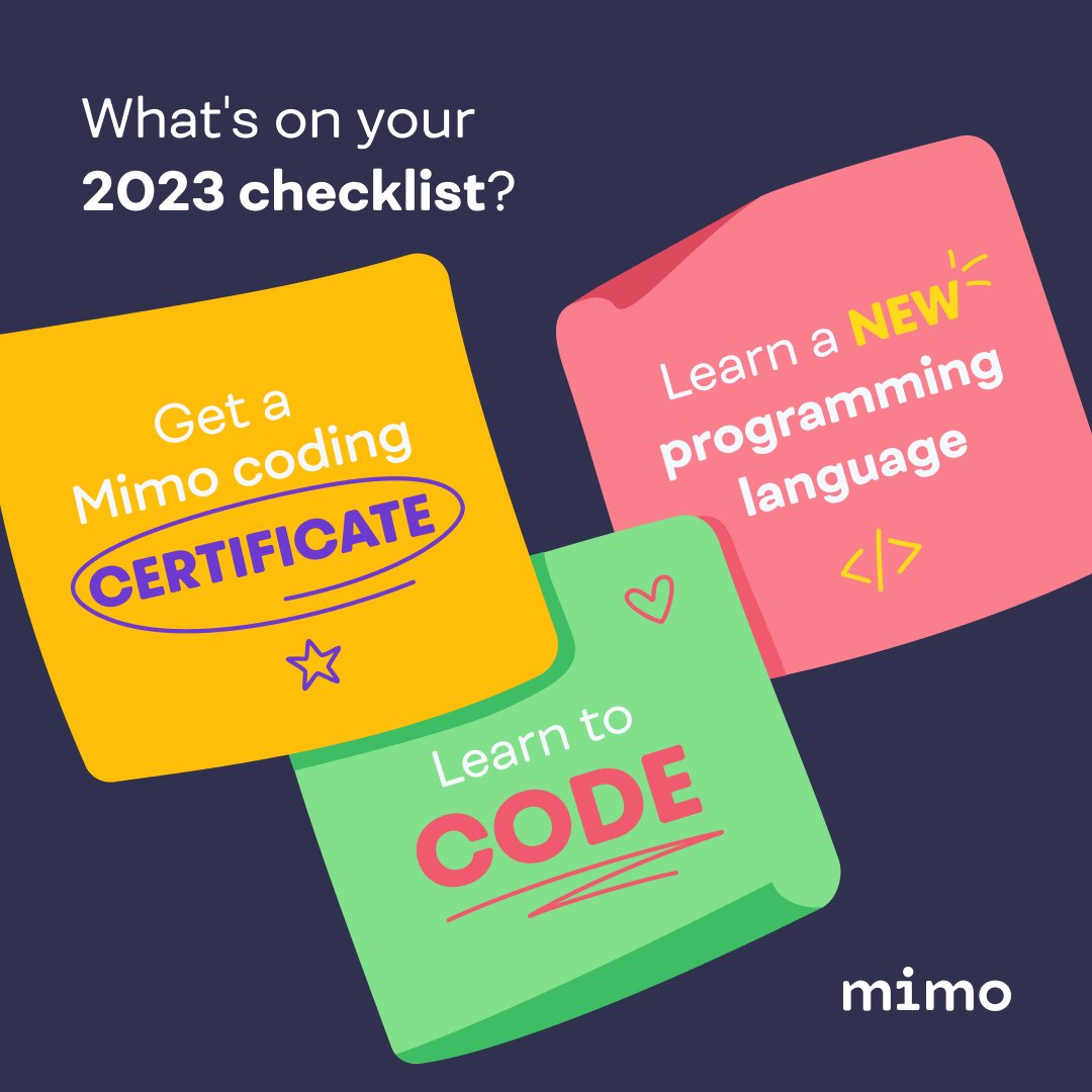 What's on your 2023 checklist? 😊