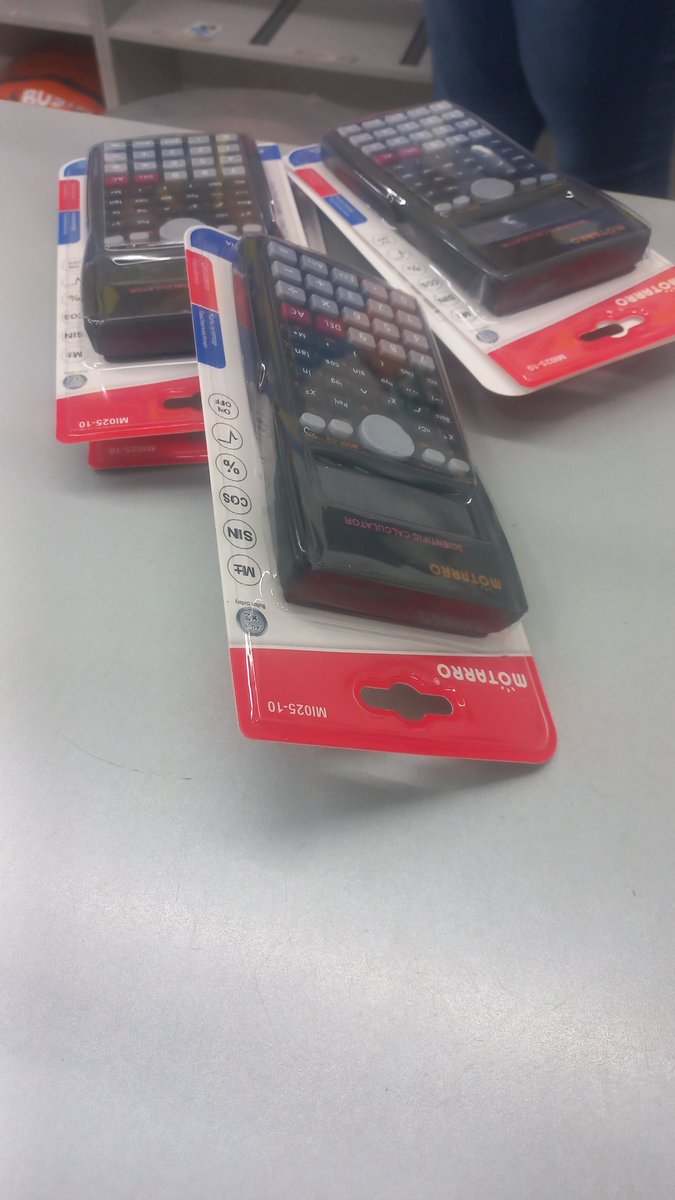 Mahlogonolo_H's tweet photo. #OrderDispatch
Scientific calculators for sale R100 each.
Bulk buyers also welcome and free quotation for them.
Based in kaalfontein near midrand for collection COC.
I can courier with paxi or pudo on buyer cost.
Whatsapp number 0762121661 https://t.co/gEJs3t7E4h