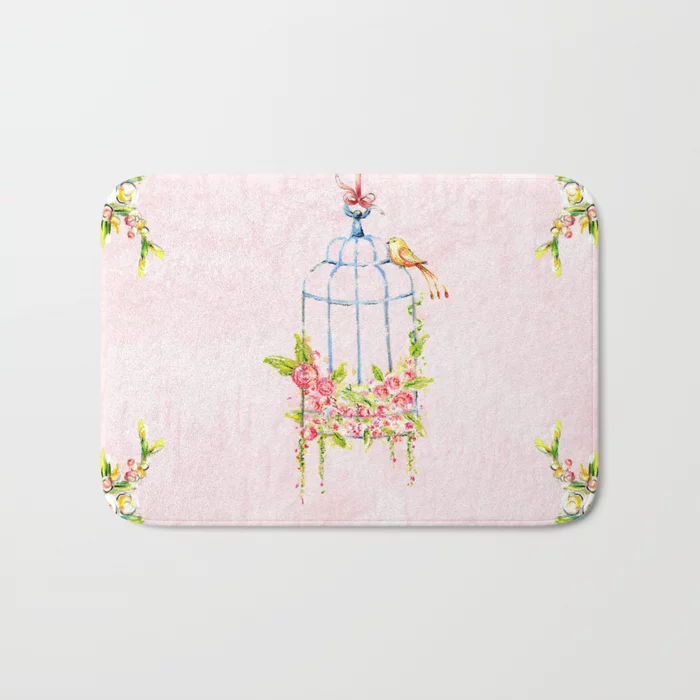 MerryMDesigns's tweet photo. First sale of the year in my @society6 shop 🙌🙌🎉!!

An oldie but a goodie - Birdcage was one of my very first designs!  Shown here on a bath mat.

Incidentally there's 25% off a whole bunch of products at @society6 right now.  (Link in my bio.) https://t.co/R21424VJwZ