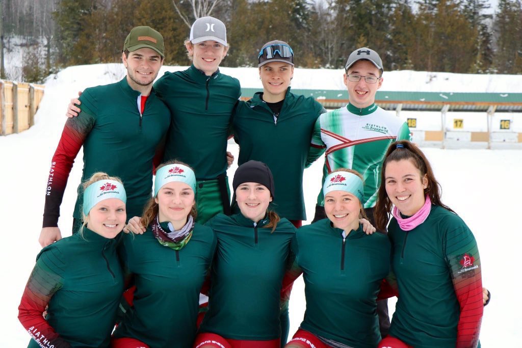 PQMiramichi's tweet photo. Congratulations Lalla McFarlane, Bridget Perry, Madalyn MacKinnon, Alexandre Comeau, Liam Septon, Alex Sulis and Danika Aube who will represent New Brunswick &amp; City of Miramichi at Canada Winter Games in PEI. #Miramichi @adamlordon @CMiramichi @BiathlonNB @2023CanadaGames https://t.co/TPsOhTs05O
