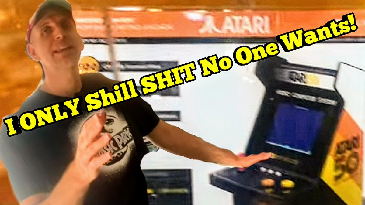 Calls out  "Shills" and does the same exact thing. Calls Arcade1up's toys and then Shills a NEW Wave TOYS product, and other key chain video games. 🫣 🤡