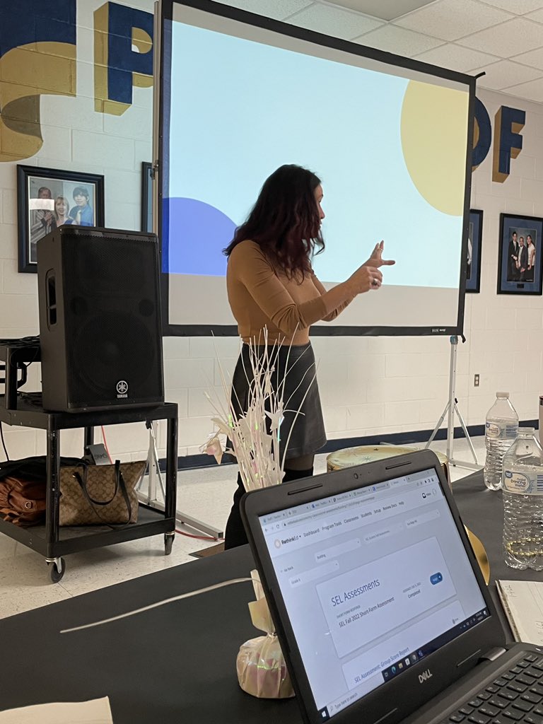 MDominguez_SISD's tweet photo. We appreciate you @AngelaKayReid1 more than you know! 💕💕Thank you for providing professional development on SEL to our SISD teachers and staff. @ed_rethink #TeamSISD #SISDCounselors #SEL @TMackeben_CI https://t.co/fv2zD3sBhz