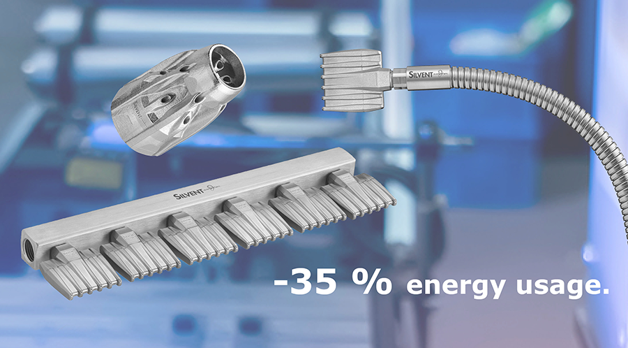 SilventGroup's tweet photo. Are you looking for an easy way to save energy?
The #manufacturing #industry spends a lot of money on compressed air. By replacing the standard solution, an inefficient open pipe, with an #AirNozzle for compressed air, it is possible to #save 35% of #energy consumption. https://t.co/kly5OaDjoG