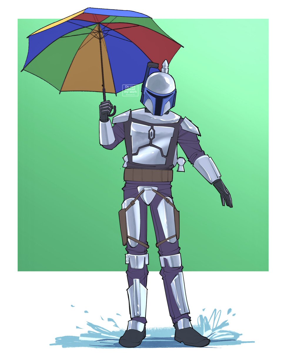 「ジャンゴ・フェット⛱ Jango Fett 」maoのイラスト