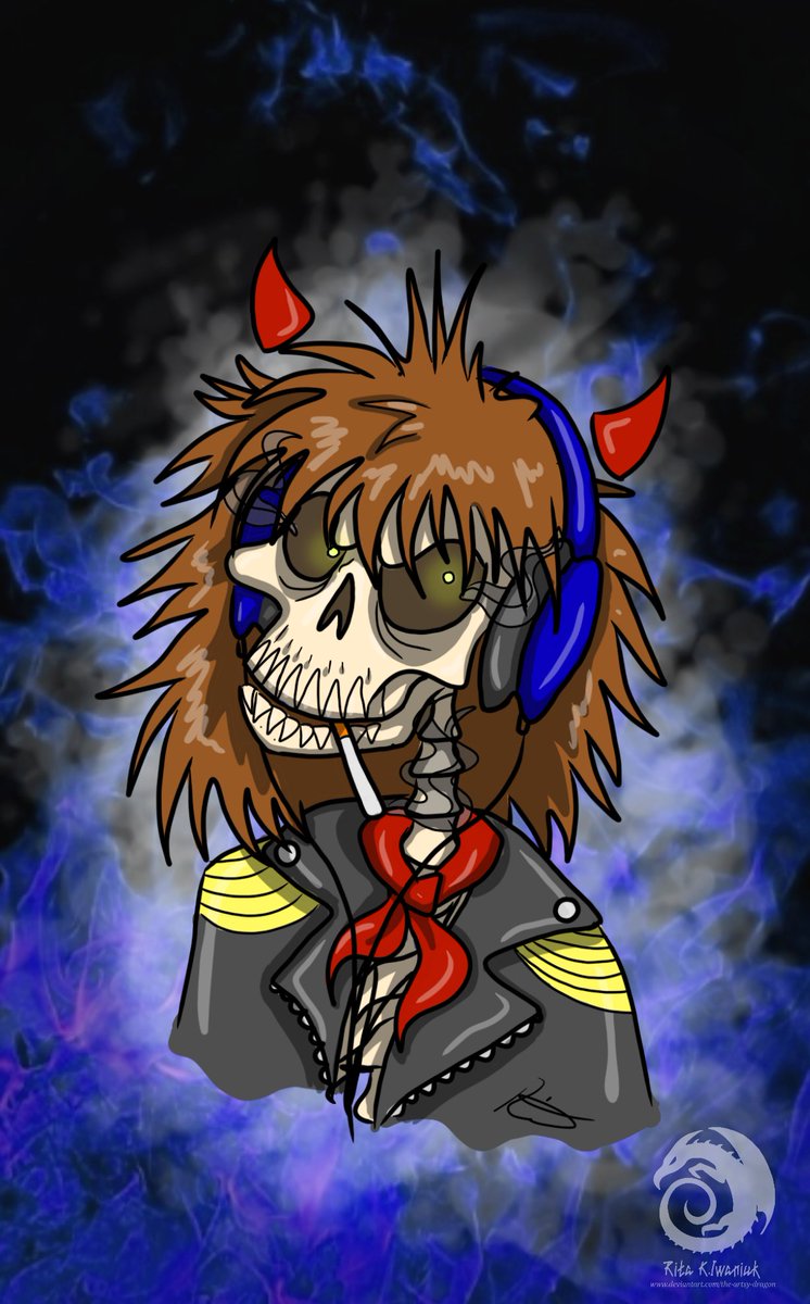 TheDragonsArt's tweet photo. #16yearsold #80s #concert #guitar #bones #horrorart #dark #devilhorns #digital #digitalart #evil #flyingv #horrornskull #metal #music #darkart #rock #rocknroll #skeleton #skelly #skulls #spooky #tabletart #poster #rocker #scary #skellie #youngartist #mobileart
(c) 2022 https://t.co/qEdhbX4XFZ