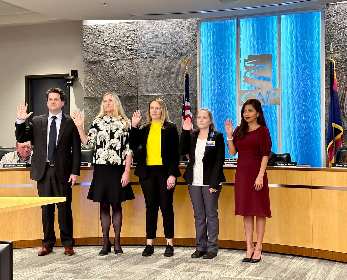 Alexandra4AZ's tweet photo. Taking the oath of office to serve on the @caparizona board is a solemn moment full of great responsibility. It’s my honor to serve a second term. https://t.co/Qmt2XnuJrR