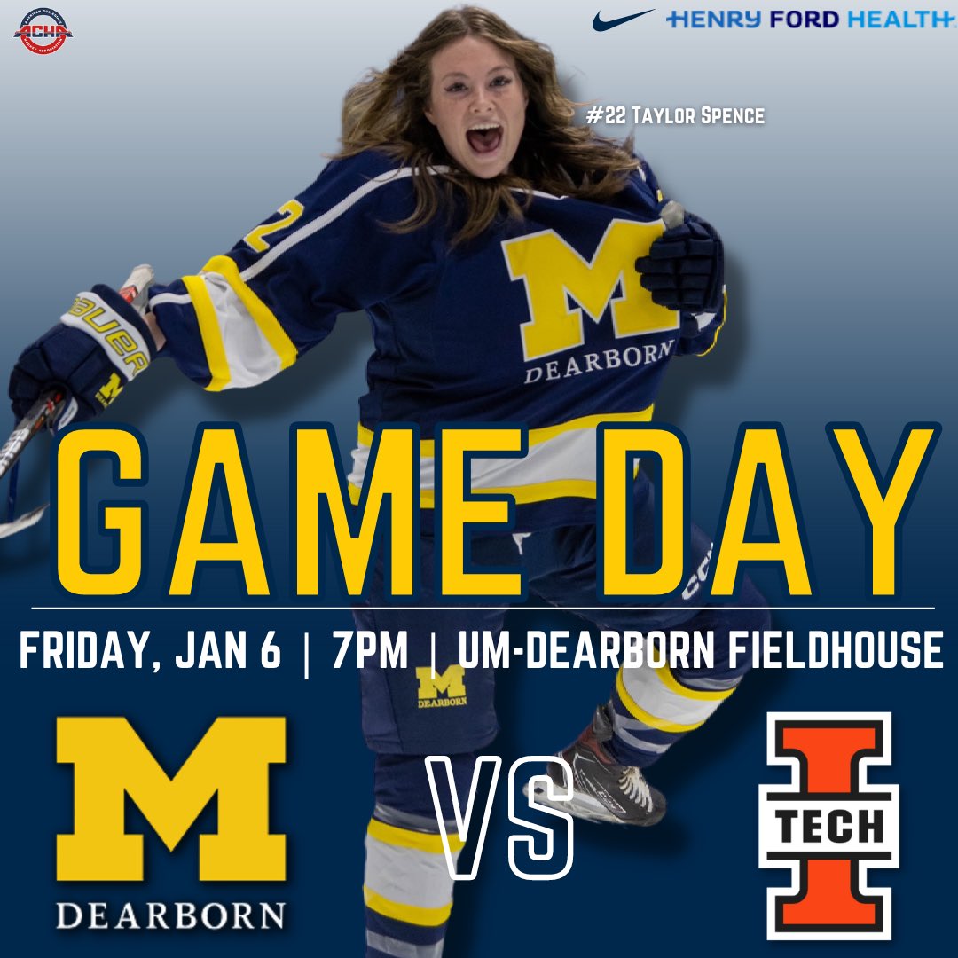 UM_DearbornWHKY's tweet photo. ITS GAME DAY! The Wolverines take on the Warriors tonight at home for the first game of 2023! #rolldear #goblue 〽️🏒
-
🎥 https://t.co/cGDnO4Zswl https://t.co/M29C4dUTt6