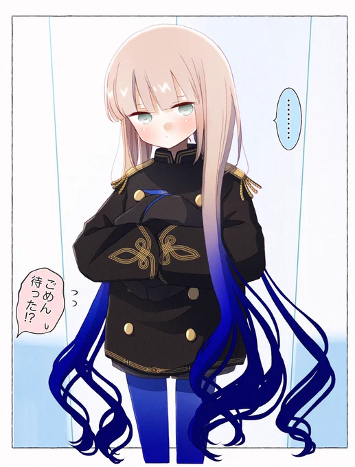 部屋の前でずっとマスターを待ってた子 #FGO 