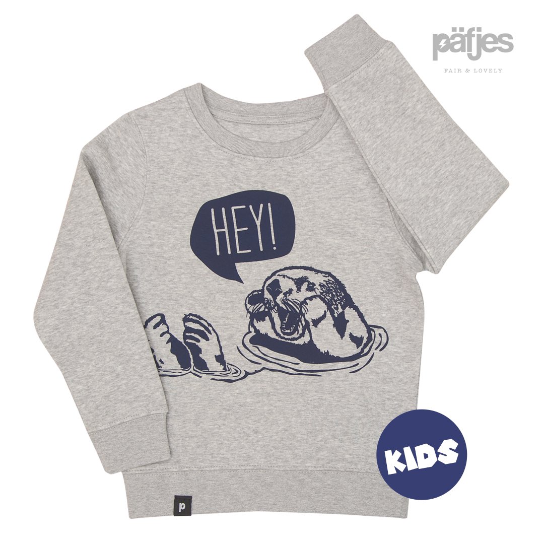 paefjes's tweet photo. Hey Hey mich gibt es jetzt auch auf Grau! ❤️ 

https://t.co/WBULiyclsM
#päfjes #otter #kinder #Kindergarten #kidsbooks #kidsfashion #kindergeburtstag https://t.co/snNbdQUFcy