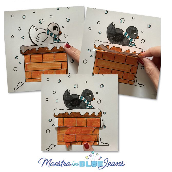 FrancescaRicky's tweet photo. #twittercrafts #maestrainbluejeans #kidsactivities https://t.co/4wpozRSga8