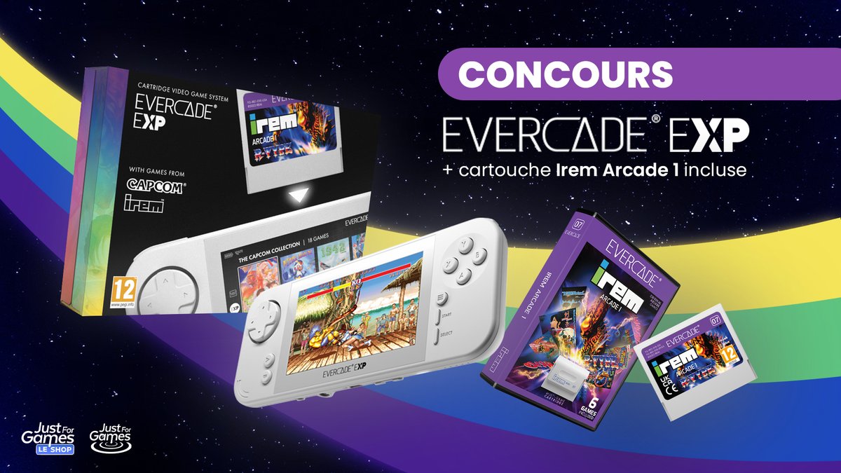 MaxEnt_FR's tweet photo. 🎮 JEU CONCOURS 🕹️

Gagnez votre EVERCADE EXP ! 😍🎁

Le père Noël ne vous a pas apporté la nouvelle console rétrogaming à cartouches de Blaze ? Nous vous l'offrons ! ✨

👉 RT ce tweet
👉 Follow @JustForGames_FR
👉 Follow @JFG_LeShop

⏰ Tirage au sort mardi 10 janvier à 17h ! https://t.co/np1YXQtNxQ