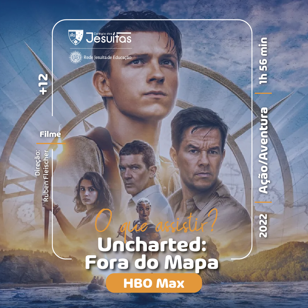 Uncharted: Fora do Mapa ganha data de lançamento na HBO Max Brasil