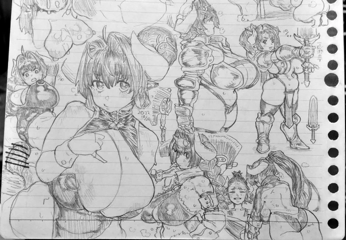 去年ヒに居なかった時の落書きピックアップ 