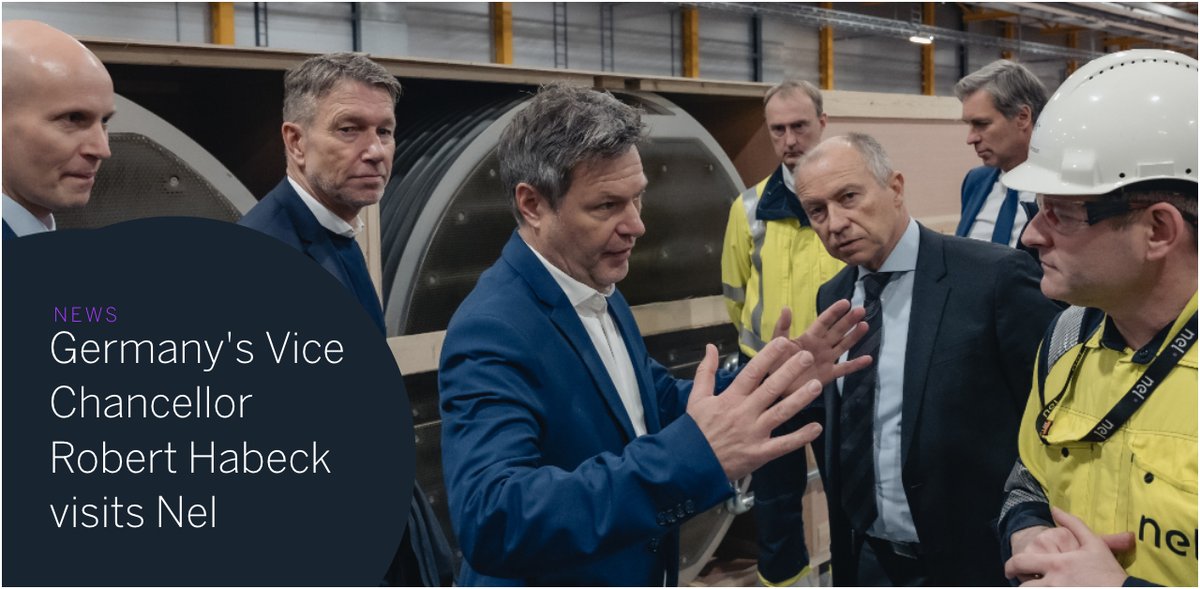 We were honored to host German Vice Chancellor, Robert Habeck; Norwegian Minister of Trade &amp; Industry, Jan Christian Vestre; and the Minister of Petroleum &amp; Energy, Terje Lien Aasland, at our facility to discuss Norway &amp; Germany's plan to increase production of #RenewableEnergy!