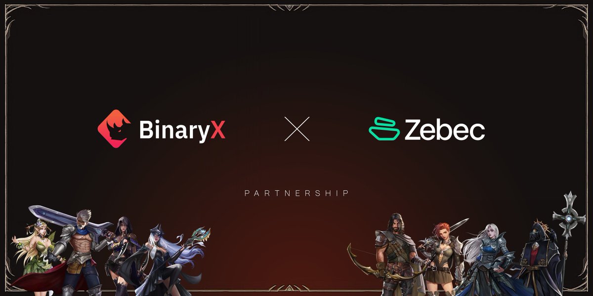 It's all fun and games‼ Introducing @Zebec_HQ x @binary_x 🎮🏓 Binary X brings a RPG #Metaverse of Cyber Series and its #IGO platform and Genesis engine. We're super excited for this strategic partnership. Expect big things coming soon 🥶👀