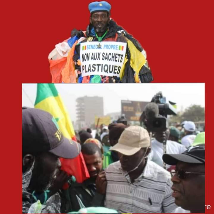 Première sortie de l'homme plastique le  07 janvier 2023 se samedi dans les rues de dakar  pour rappeler au chef de l'état de tenir ça promesses le 04 janvier2020 ( BËSUP SETAL )
#kebetu 
#lhommeplastique